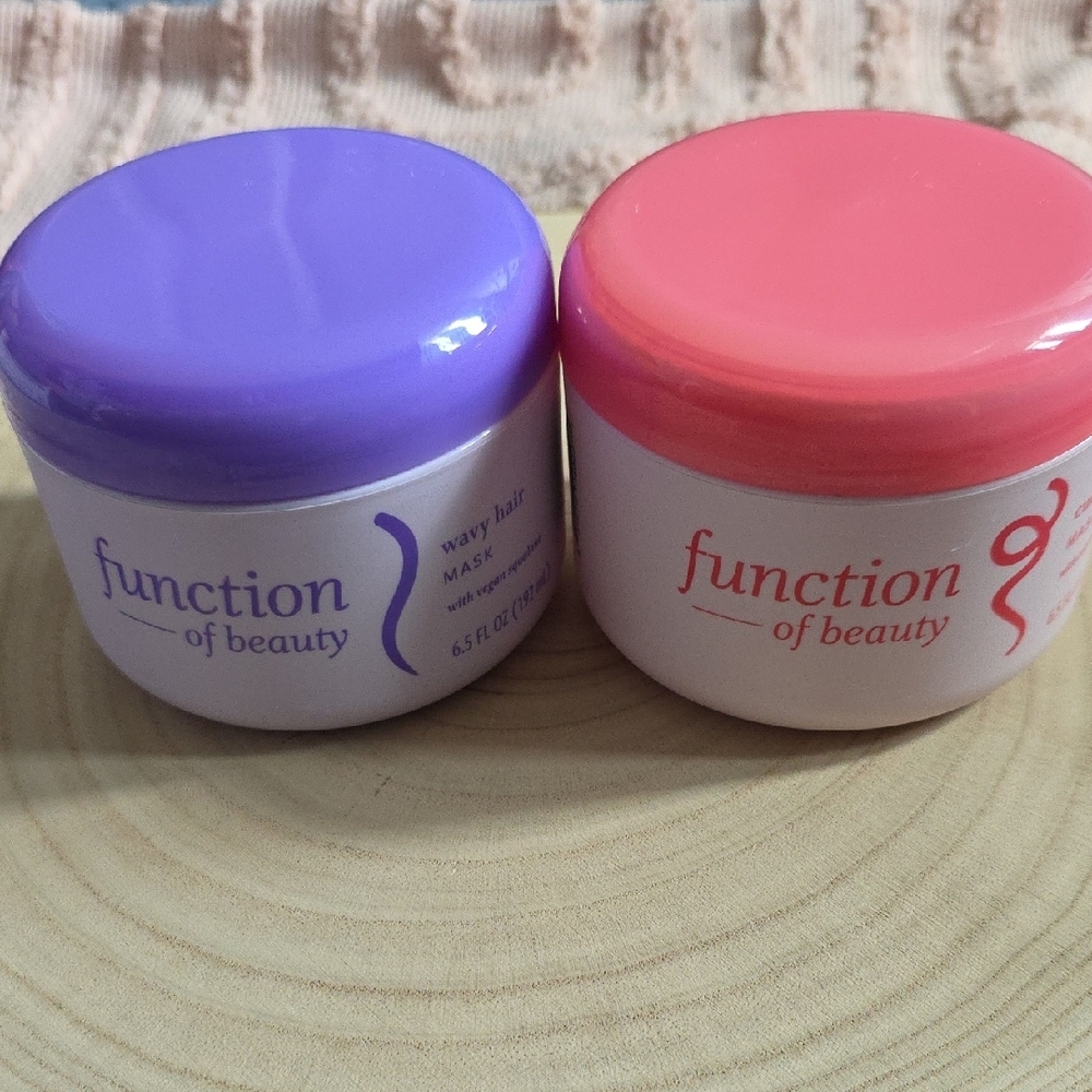 Function of Beauty Hair Masks Set - Curly And Wavy